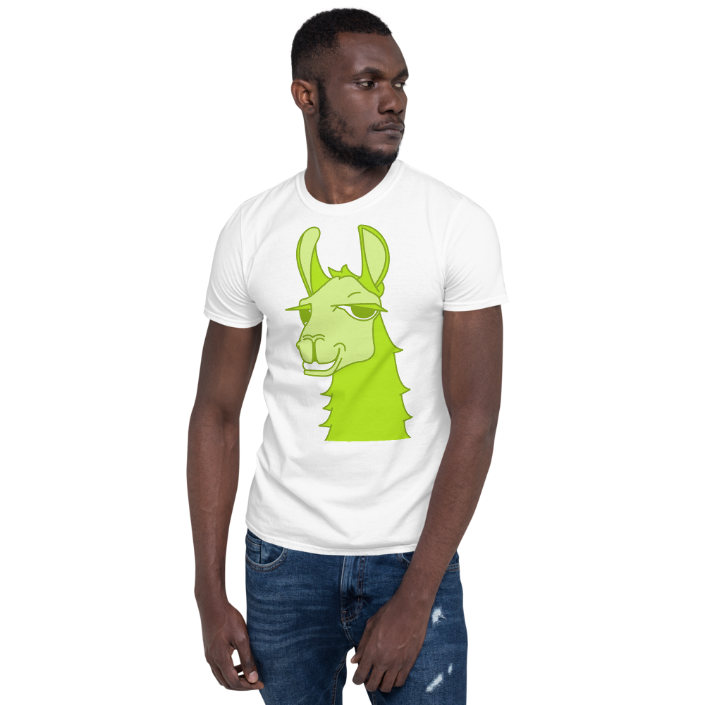 The Cool Llama - Unisex T-Shirt Green