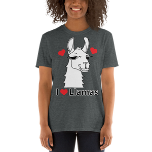 The Cool Llama - I Love Llamas Unisex T-Shirt