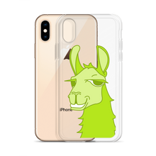 Load image into Gallery viewer, The Cool Llama - iPhone Case Green