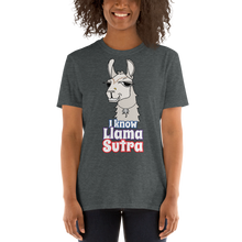 Load image into Gallery viewer, The Cool Llama - I Know Llama Sutra Plain Unisex T-Shirt