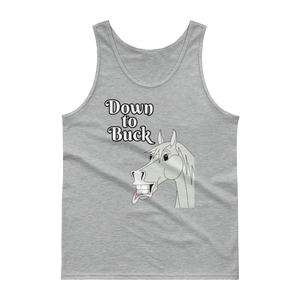 The Cheeky Horse - Down To Buck Singlet Tank Top