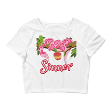 Load image into Gallery viewer, The Serpent - Sinner Women’s Crop Tee