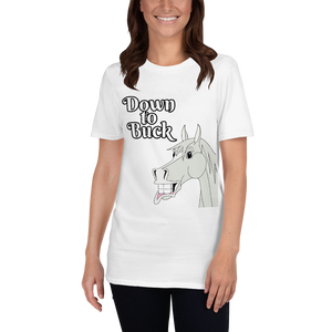 The Cheeky Horse - Down To Buck Unisex T-Shirt