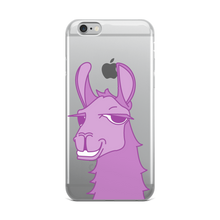 Load image into Gallery viewer, The Cool Llama - iPhone Case Purple