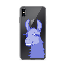 Load image into Gallery viewer, The Cool Llama - iPhone Case Blue