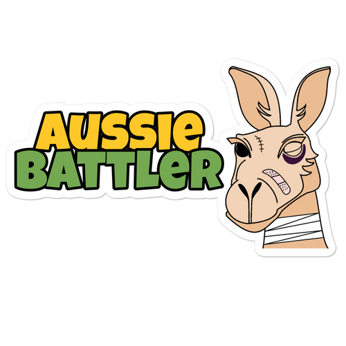 Australia - Aussie Battler Kangaroo Sticker