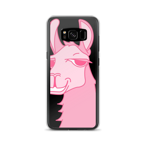 The Cool Llama - Samsung Phone Case Pink