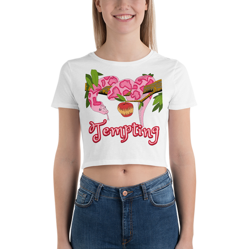 The Serpent - Tempting Women’s Crop Tee