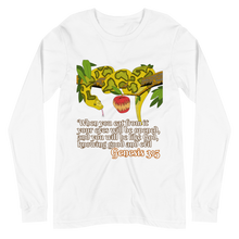 Load image into Gallery viewer, The Serpent - Genesis 3:5 Long Sleeve Shirt