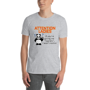 Howdy Panda - Attention Ladies T-Shirt