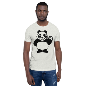 Howdy Panda - Light Coloured Unisex T-Shirt