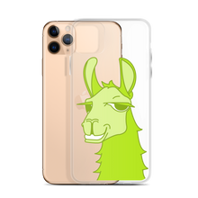 Load image into Gallery viewer, The Cool Llama - iPhone Case Green