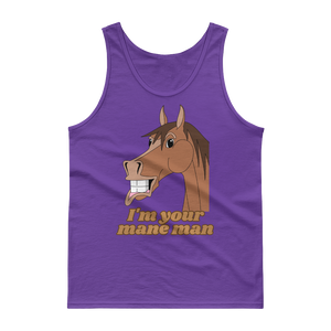 The Cheeky Horse - I'm Your Mane Man Singlet Tank Top