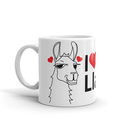 The Cool Llama - I Love Llamas Mug