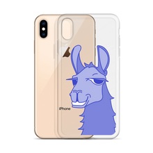 Load image into Gallery viewer, The Cool Llama - iPhone Case Blue