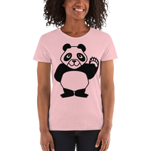 Load image into Gallery viewer, Howdy Panda - Women&#39;s Light Coloured T-Shirt