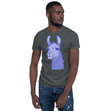 Load image into Gallery viewer, The Cool Llama - Unisex T-Shirt Blue