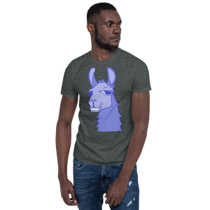 The Cool Llama - Unisex T-Shirt Blue