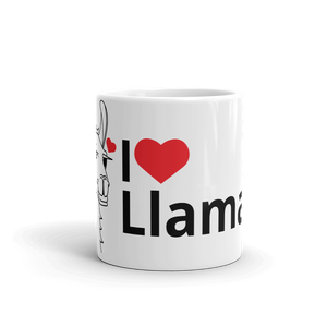 The Cool Llama - I Love Llamas Mug