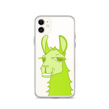 Load image into Gallery viewer, The Cool Llama - iPhone Case Green