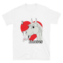 Load image into Gallery viewer, The Cheeky Horse - I Love Horses Adult Shirt