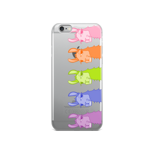 The Cool Llama - iPhone Case Rainbow