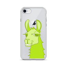 Load image into Gallery viewer, The Cool Llama - iPhone Case Green