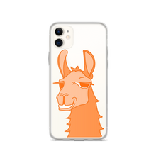 Load image into Gallery viewer, The Cool Llama - iPhone Case Orange