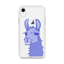 Load image into Gallery viewer, The Cool Llama - iPhone Case Blue