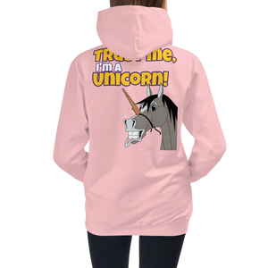 The Cheeky Horse - Trust Me, I'm A Unicorn Kids Hoodie