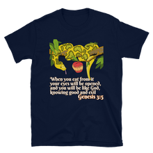 Load image into Gallery viewer, The Serpent - Genesis 3:5 Unisex T-Shirt