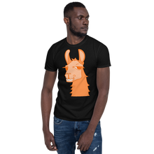 Load image into Gallery viewer, The Cool Llama - Unisex T-Shirt Orange