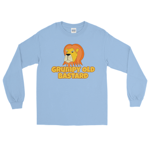 Grumpy Lion - Grumpy Old Bastard Long Sleeve T-Shirt