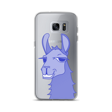 Load image into Gallery viewer, The Cool Llama - Samsung Phone Case Blue