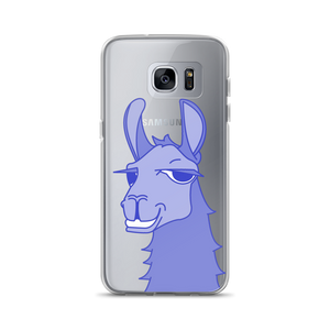 The Cool Llama - Samsung Phone Case Blue