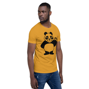 Howdy Panda - Light Coloured Unisex T-Shirt