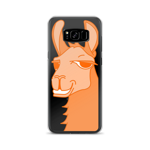 The Cool Llama - Samsung Phone Case Orange