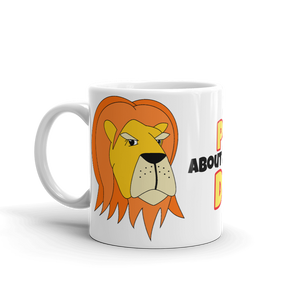 Grumpy Lion - I Hate Decaf (And People) Mug