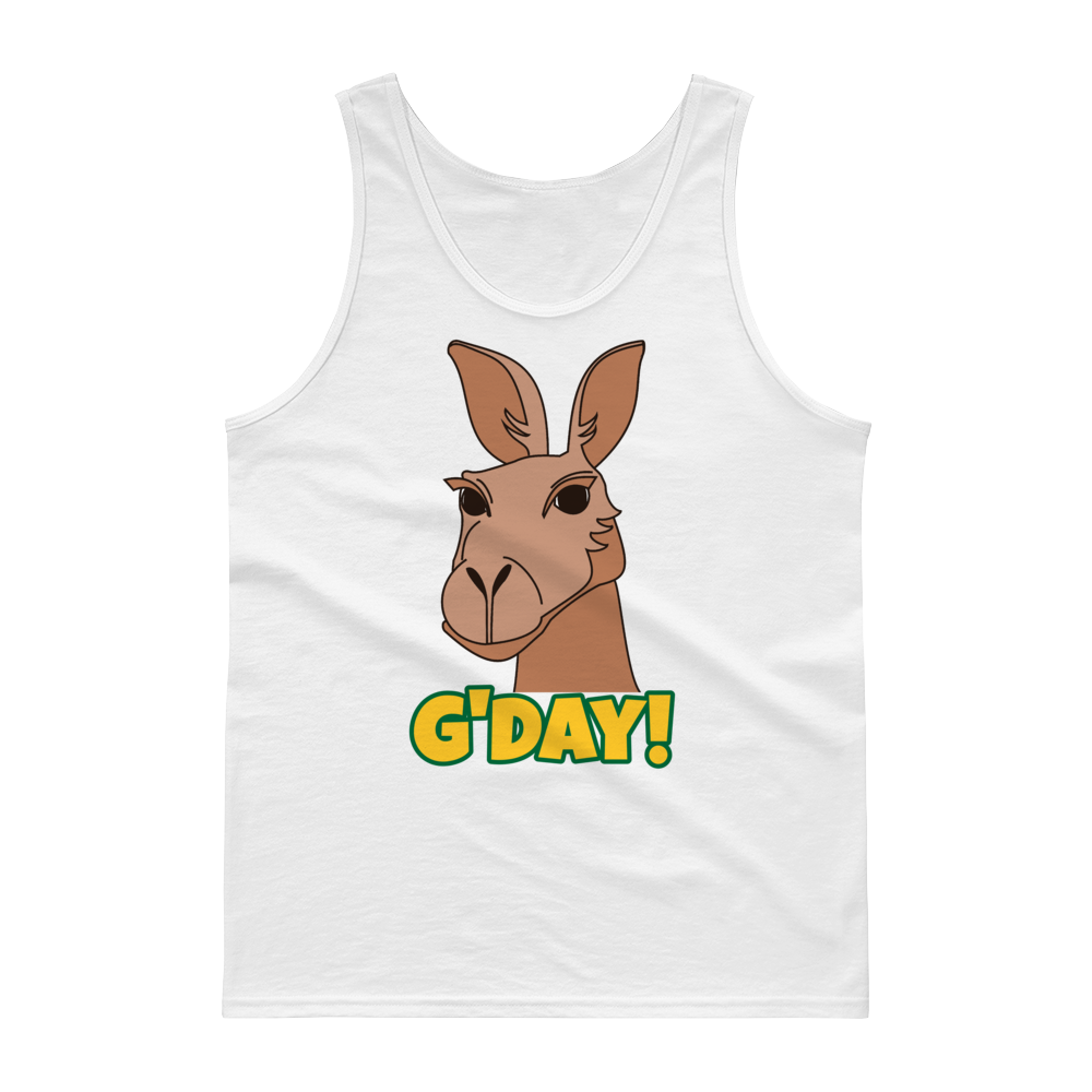 Australia - G'Day! Kangaroo Singlet Tank Top