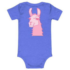 The Cool Lama - Baby Bodysuit Pink