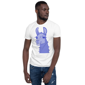 The Cool Llama - Unisex T-Shirt Blue