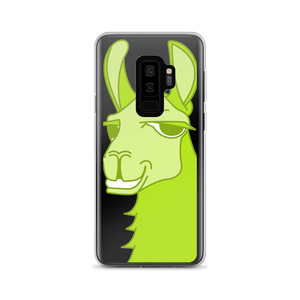 The Cool Llama - Samsung Phone Case Green