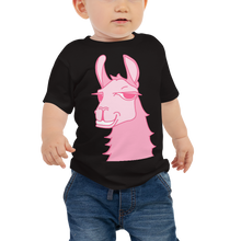 Load image into Gallery viewer, The Cool Llama - Baby T-Shirt Pink