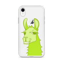 Load image into Gallery viewer, The Cool Llama - iPhone Case Green