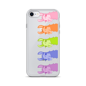 The Cool Llama - iPhone Case Rainbow